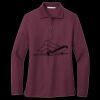 Women's Silk Touch Long Sleeve Polo Thumbnail
