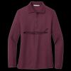 Women's Silk Touch Long Sleeve Polo Thumbnail