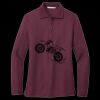 Women's Silk Touch Long Sleeve Polo Thumbnail