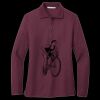Women's Silk Touch Long Sleeve Polo Thumbnail
