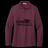 Women's Silk Touch Long Sleeve Polo Thumbnail