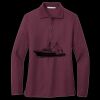 Women's Silk Touch Long Sleeve Polo Thumbnail
