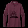 Women's Silk Touch Long Sleeve Polo Thumbnail