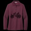 Women's Silk Touch Long Sleeve Polo Thumbnail