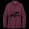 Women's Silk Touch Long Sleeve Polo Thumbnail