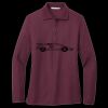 Women's Silk Touch Long Sleeve Polo Thumbnail
