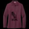 Women's Silk Touch Long Sleeve Polo Thumbnail