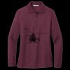 Women's Silk Touch Long Sleeve Polo Thumbnail