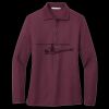 Women's Silk Touch Long Sleeve Polo Thumbnail