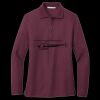 Women's Silk Touch Long Sleeve Polo Thumbnail