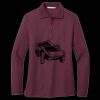 Women's Silk Touch Long Sleeve Polo Thumbnail
