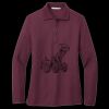 Women's Silk Touch Long Sleeve Polo Thumbnail