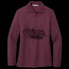 Women's Silk Touch Long Sleeve Polo Thumbnail