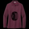 Women's Silk Touch Long Sleeve Polo Thumbnail