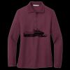 Women's Silk Touch Long Sleeve Polo Thumbnail