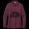 Women's Silk Touch Long Sleeve Polo Thumbnail
