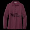 Women's Silk Touch Long Sleeve Polo Thumbnail