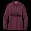 Women's Silk Touch Long Sleeve Polo Thumbnail