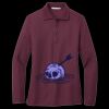 Women's Silk Touch Long Sleeve Polo Thumbnail