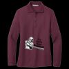 Women's Silk Touch Long Sleeve Polo Thumbnail