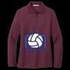 Women's Silk Touch Long Sleeve Polo Thumbnail