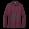 Women's Silk Touch Long Sleeve Polo Thumbnail