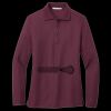 Women's Silk Touch Long Sleeve Polo Thumbnail