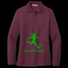 Women's Silk Touch Long Sleeve Polo Thumbnail