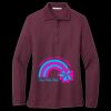 Women's Silk Touch Long Sleeve Polo Thumbnail